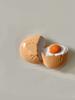 Silicone Soft Magnetic Stickers Broken Eggs Cartoon Refrigerator Stickers Creative Art Gifts Home Decorations
