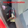 2X Car Seat Base Adjustment Handle Lever Left Right Black For VW Golf Bora Beetle Caddy Fox Polo Lupo 1J3881633B 1J3881634B