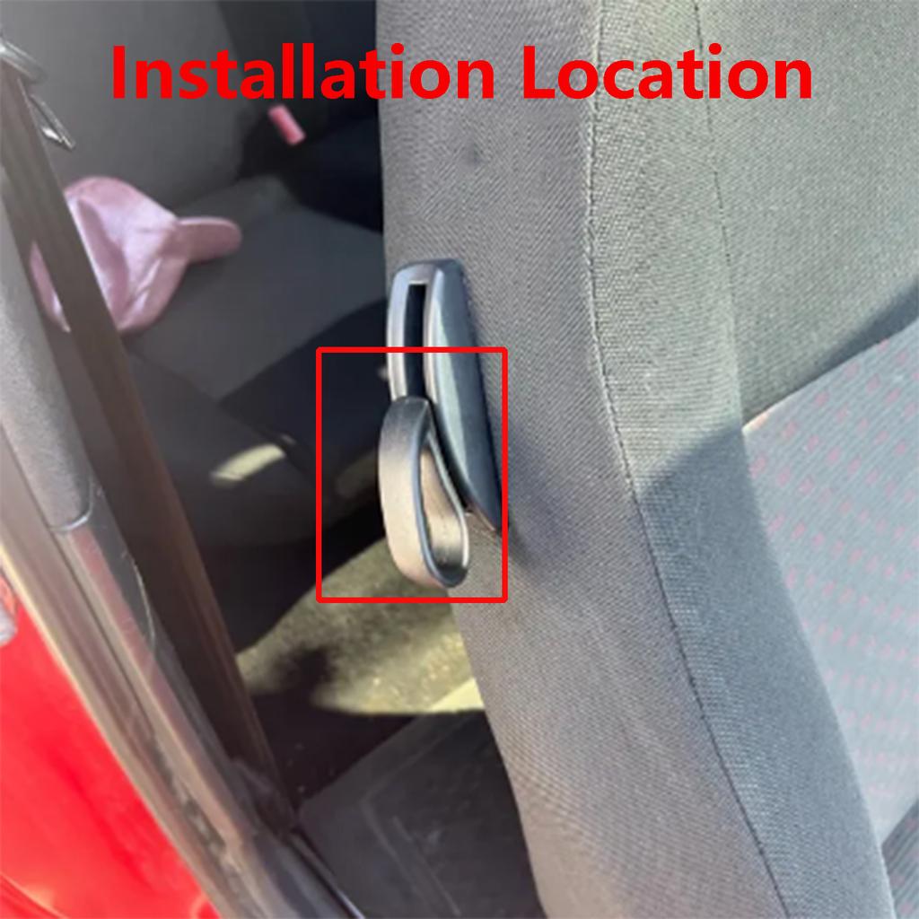 2X Car Seat Base Adjustment Handle Lever Left Right Black For VW Golf Bora Beetle Caddy Fox Polo Lupo 1J3881633B 1J3881634B