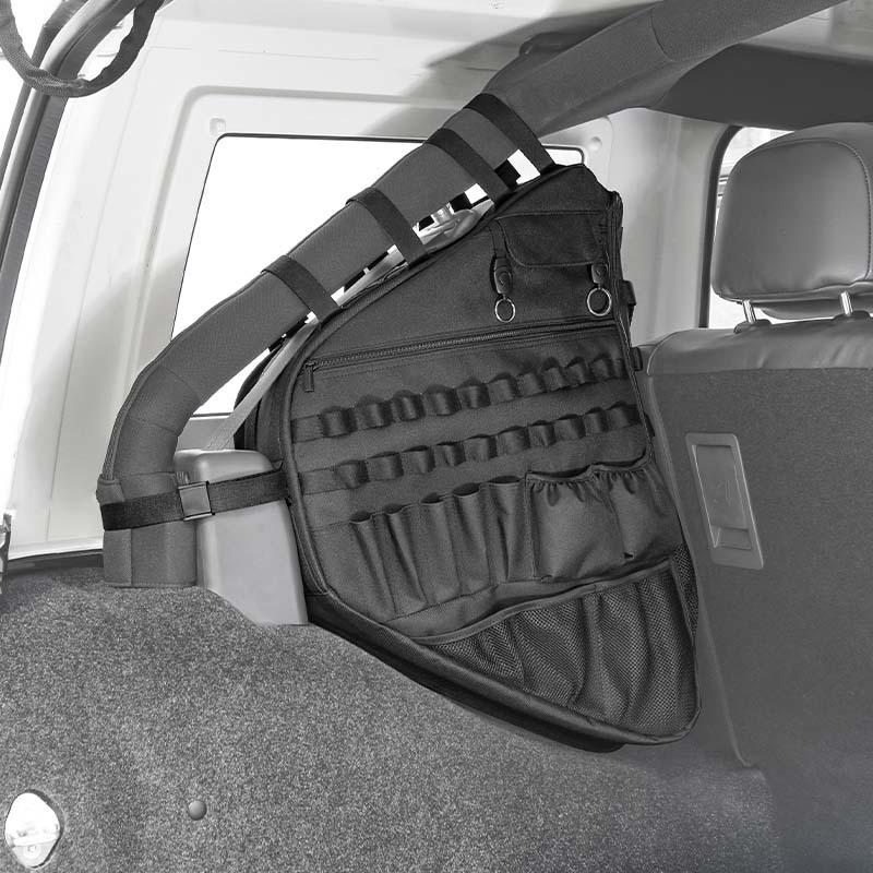 Torba Organizacyjna na Klatkę Bezpieczeństwa Pasująca do Jeepa Wrangler JLJK TJ JKU Wersja 4-drzwiowa Przechowywanie Porządkowanie Akcesoria Samochodowe