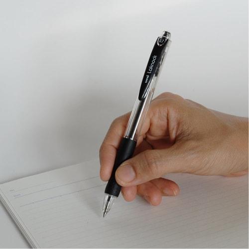 Mitsubishi Pencil Oil-Based Ballpoint Pen Berry Raku Knock 0.7 SN100075P.24 Black 5 Pieces