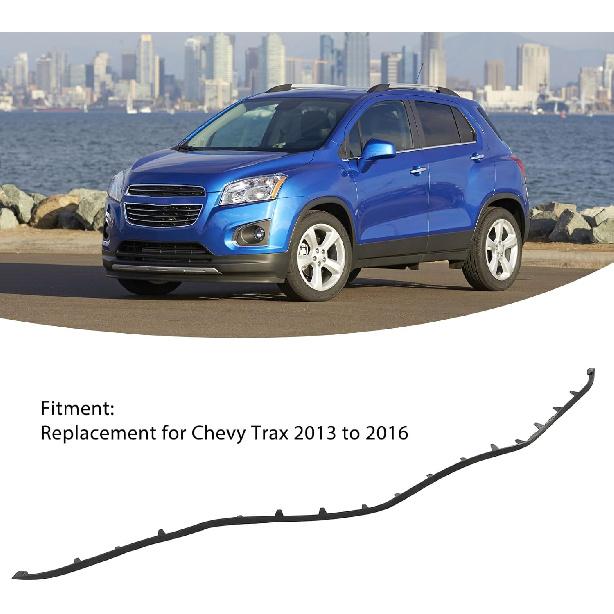 Grille Lower Air Deflector, Perfect Fit, Front Bumper Grille, AntiImpact Lower Deflector 95420979, Improve Comfort for Trax 2013 to 2016