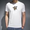 Men T-shirt Harajuku Summer Cat Printing Fashion Casual Street Short Sleeve T-shirts Top Comfortable Trend Clothes Streetwear