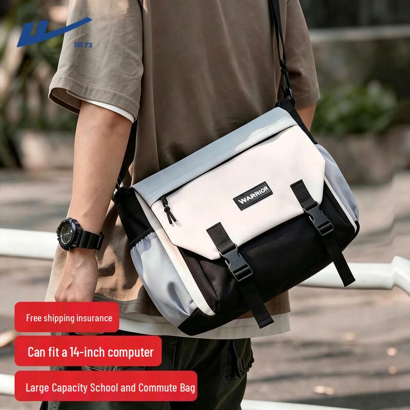 Warrior Men s Large Capacity Crossbody Messenger Bag