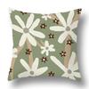 Green Plant Sofa Cushion Comfort Pillow Office Pillowcase Living Room Home Decorative Printed Pillowcase