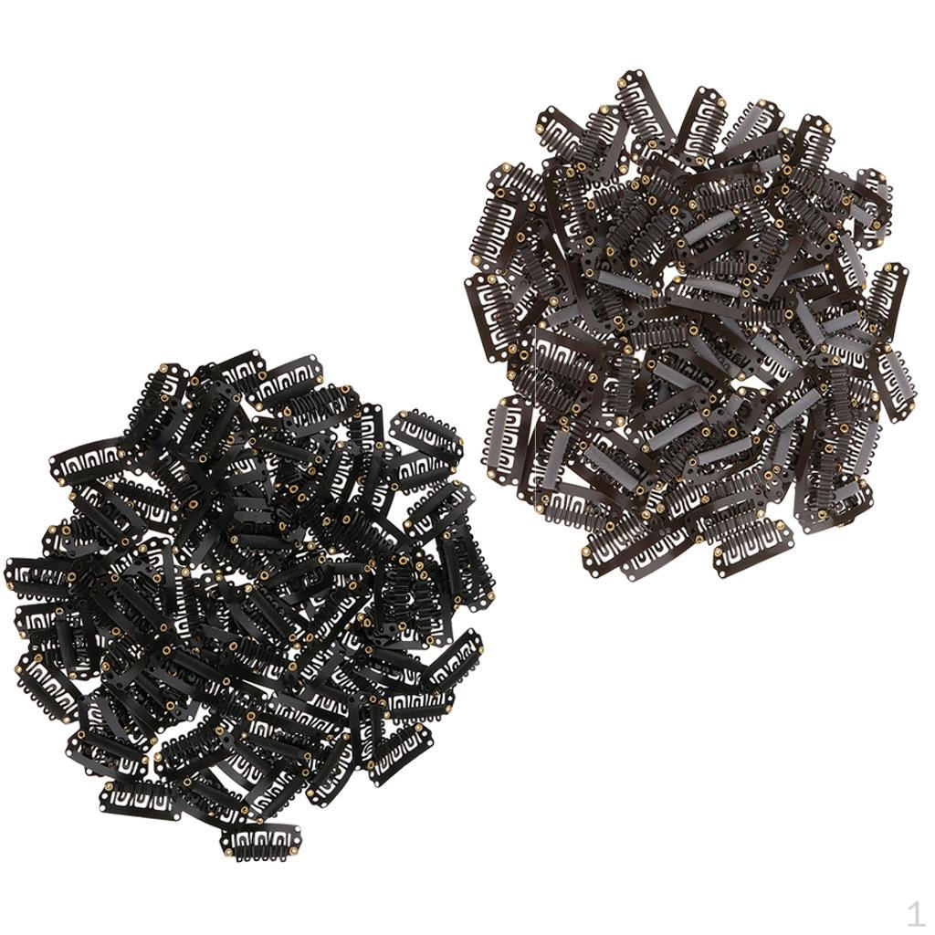 

200 штук зажимов на кнопках 6 U-образной формы 2,8 см