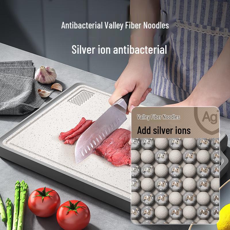 Kangbach Kangdun Series Double-Sided Antibacterial Stainless Steel Cutting Board