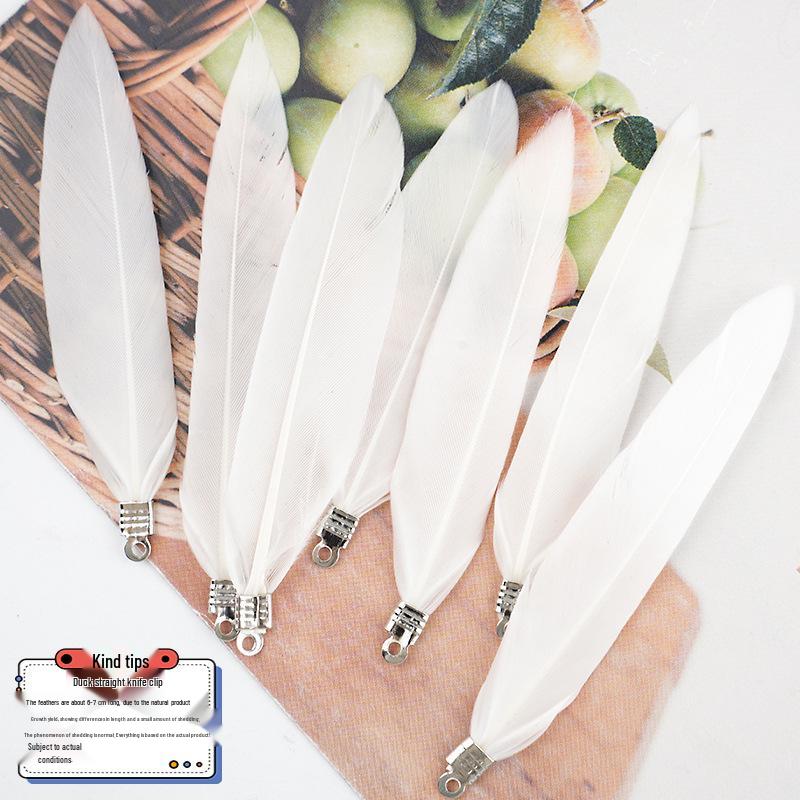 White Feathers for DIY Handmade Clothing & Jewelry Accessories