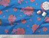 Soimoi Black Japan Crepe Satin Fabric Leaves & Rose Floral Fabric Prints Meter 42 Inch