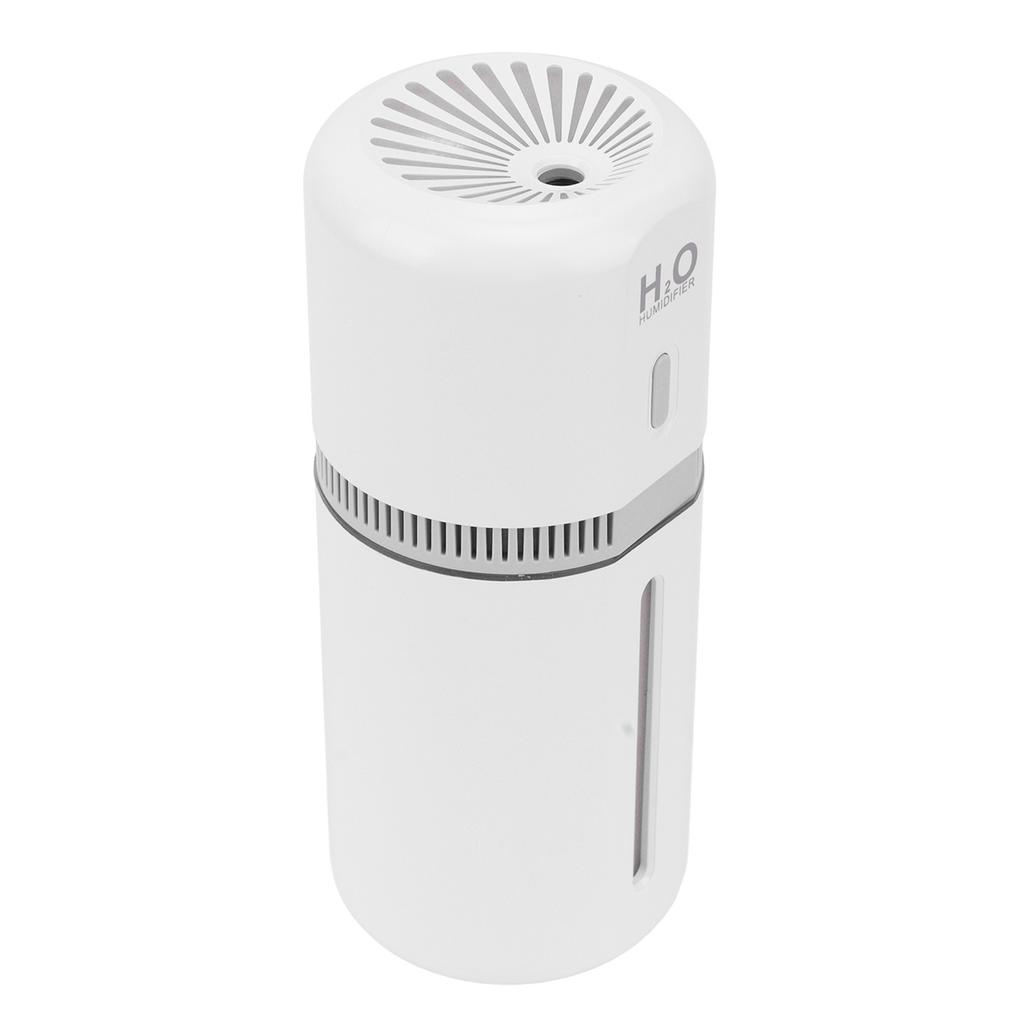 180ml Nawilżacz Samochodowy Przenośny Mini Nawilżacz Chłodnej Mgiełki Ładowany przez USB z Kolorowymi Lampkami Nocnymi