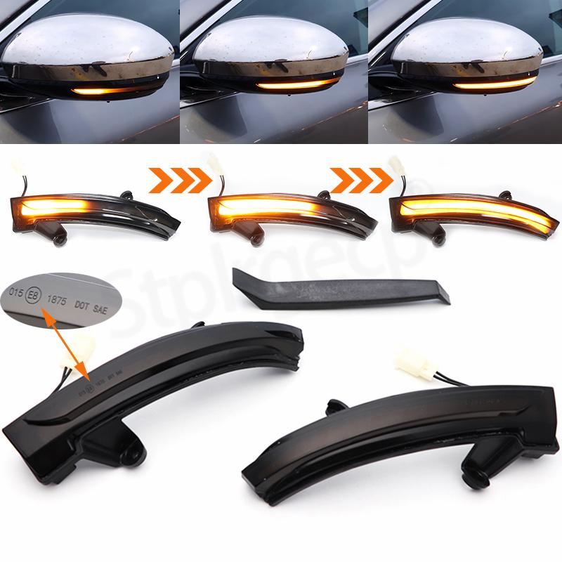 For Renault Talisman Megane IV MK4 Clio V 5 Lutecia Dynamic Indicator Light Side Mirror Sequential Blinker