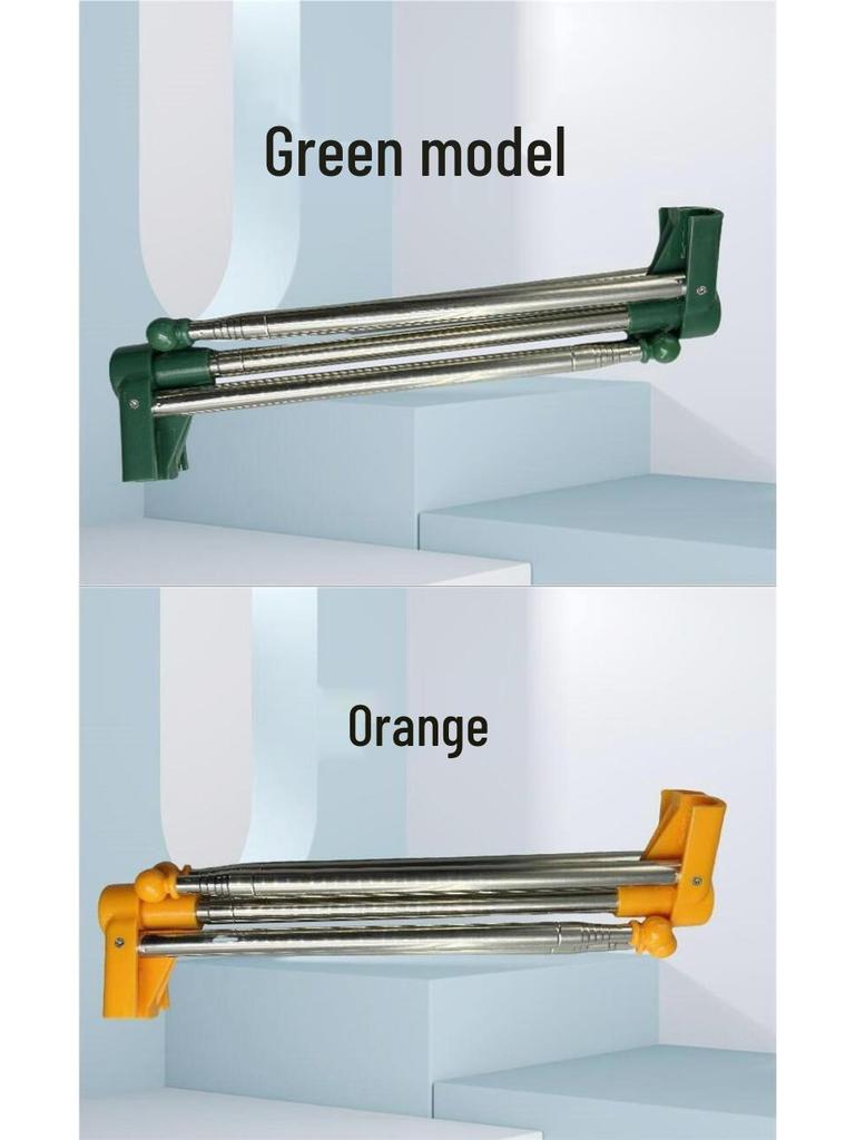 Portable Telescopic Stainless Steel Folding Drying Rack for Clothes