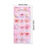 1 sheet 3D candy ocean Relief Kawaii Stickers DIY Scrapbooking Diary Mobile Phone Camera Decoration Cute Stickers