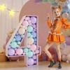 Numbers 0-9 3D Balloon Frame 91.5CM Three-dimensional Digital Balloon Number Box Large Size Balloon Combination 3D Standee