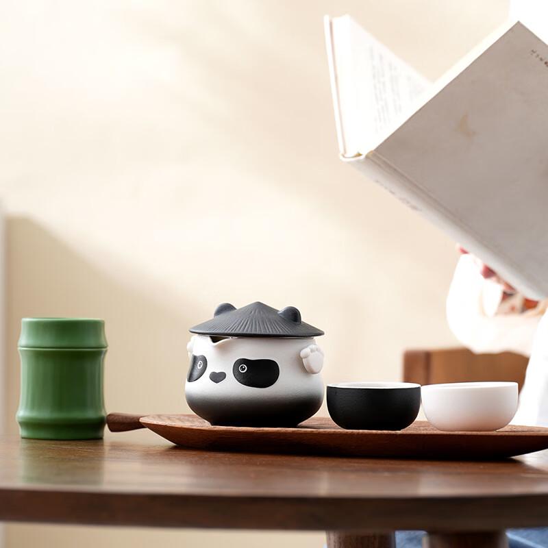 Panda Ceramic Tea Set