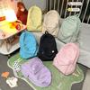 Japanese-Style Cute Solid Color Backpack for Girls and Women, Korean Version, Large Capacity for Middle and High School Students