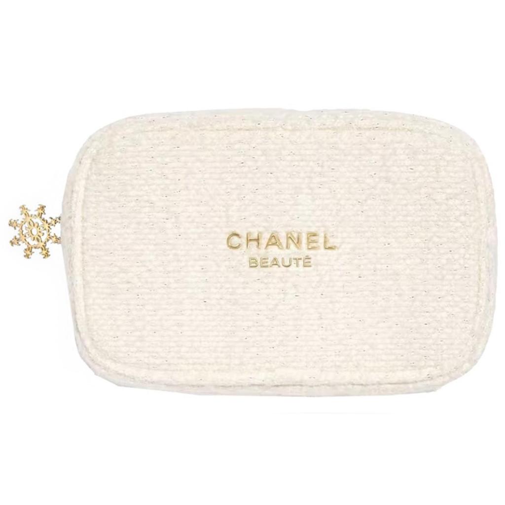 Handmade DIY Chanel-inspired Remake Makeup Bag
