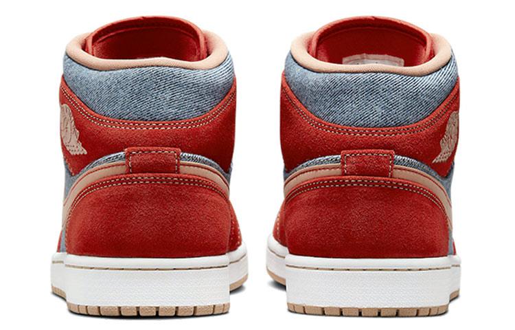 Jordan 1 Mid Denim Red DM4352-600