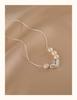 Sweet Pearl Heart Clavicle Necklace for Women – Versatile, Fashionable, and Trendy Layering Accessory