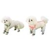 Pet Anti Dust Pants Anti-Slip Dog Suspender Rain Boots Waterproof Cartoon-Print Detachable Footed for Small & Medium Dogs