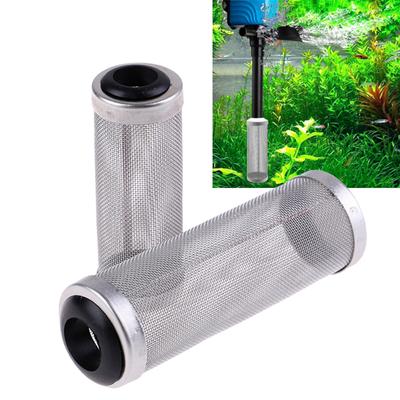 Filtru de intrare pentru acvariu de 12/16mm, plasă de protecție din oțel inoxidabil, accesorii pentru filtru pentru rezervor de pește, filtru de admisie capac prefiltru