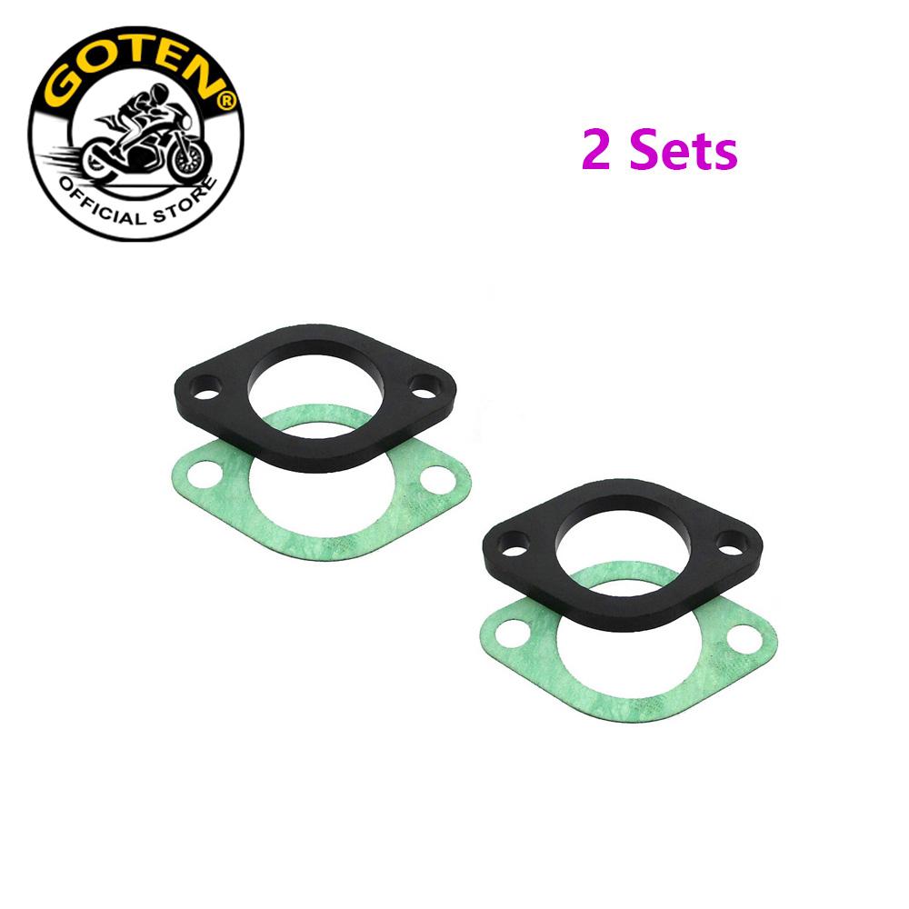 Goten 28mm Intake Manifold Spacer Insulator Gasket For Pit Dirt Bike Moped Scooter