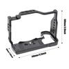Aluminum Camera Cage Rig for Z50 II Cold Shoe Quick Release 38mm and Threaded Port for Accessory (Includes Mount, Arca-Swiss Base, Expansion)
