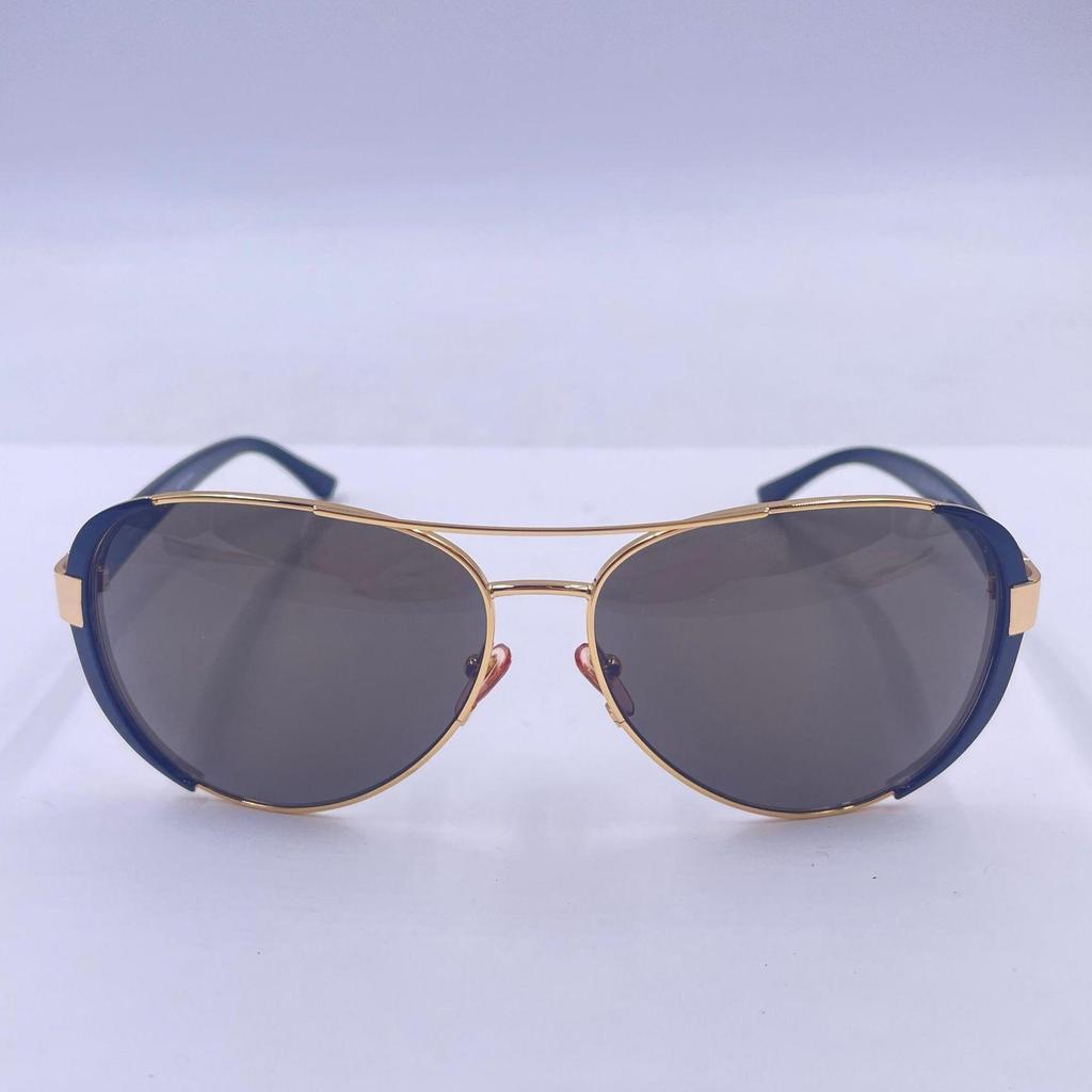 Used Tory Burch Black Lens Border Gold TY6052 316014 Sunglasses Ladies Used