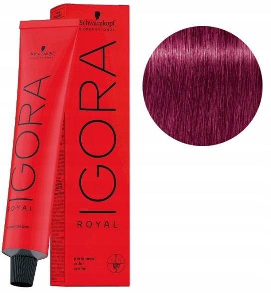 Schwarzkopf Igora Royal Hair Dye 60ml 9-98 Extra Light Blonde Purple Red