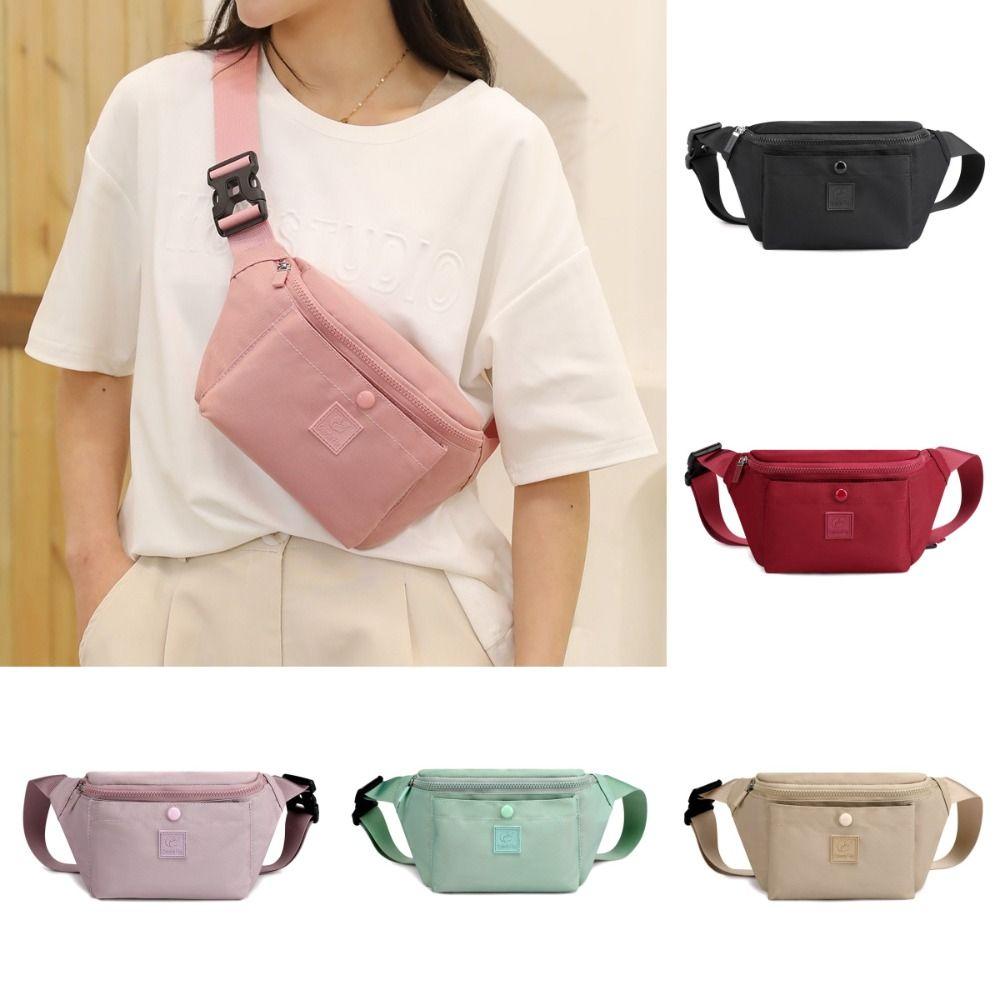 Large Capacity Multi-layer Crossbody Bag Waterproof Cash Register Bag Crossbody Chest Bag Female