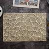 Dining Mat Hollowed-out Decorative Breathable Gold Color PVC Place Mat