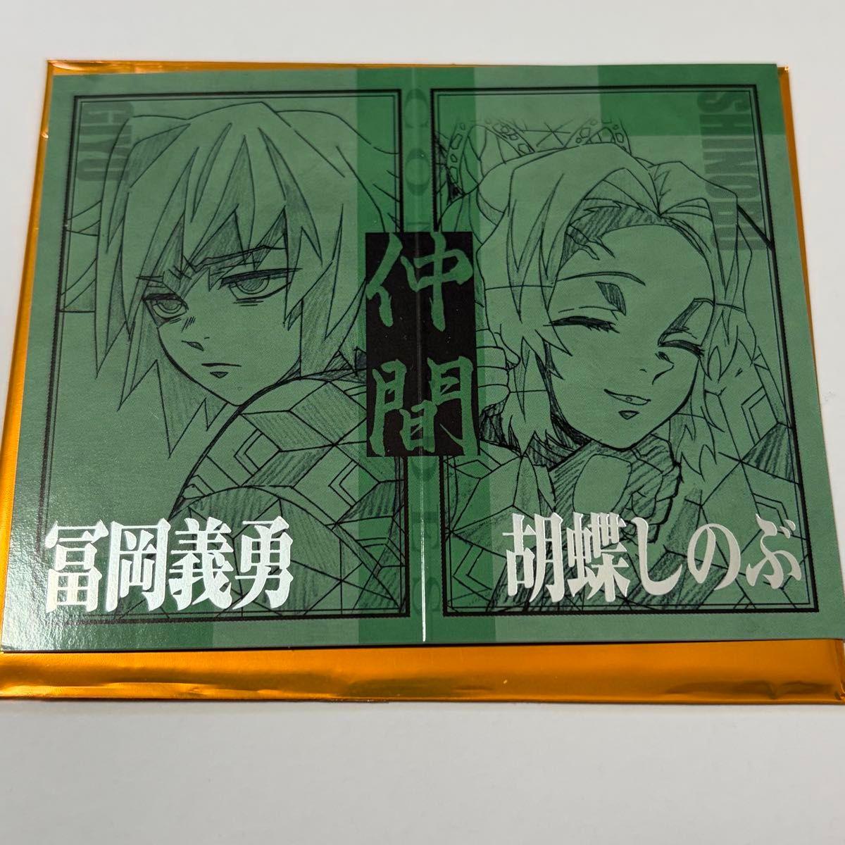 Used Demon Slayer: Kimetsu no Yaiba Bifold Instax Style Bromide Yoshiyu Tomioka Shinobu Kocho