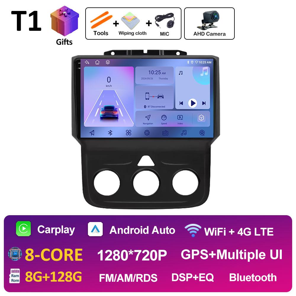 GPS Android Smart System For Dodge Ram 1500 2500 3500 2013 2014 2015 2016 2017 2018 DSP Stereo Car Multimedia Video Player WIFI