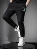 European Goods 2025 Summer New Fashion Brand Bear Print Pants Men's Fashion All-Matching Ankle-tied Trousers Men's Casual Pants