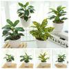 Lifelike Simulation Potted Plants Plastic Green Pot Plants Decoration  Outdoor Indoor Decoration