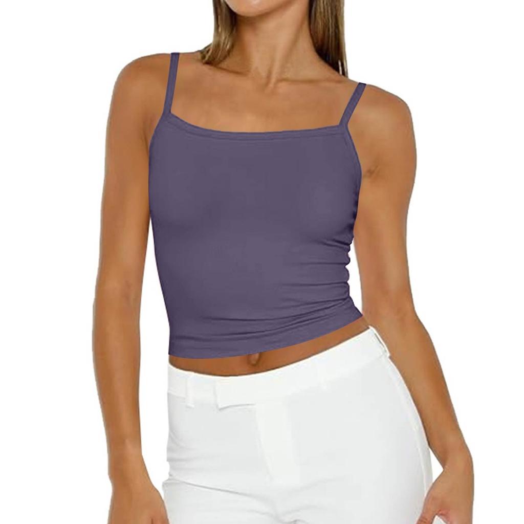 Womens Tank Top Dressy Casual Shirts Summer Loose Fit Camisole Cute Trendy Clothes Sleeveless Blouses