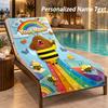 Hey Duggee Custom Name Beach Towel Large Soft Towel for Indoor Bathroom Outdoor Beach
