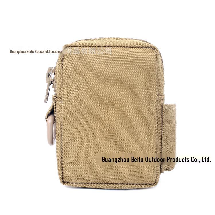 Tactical Camouflage Waist Bag: Multi-Functional Small Square Coin Purse and Wallet for Outdoor Sports