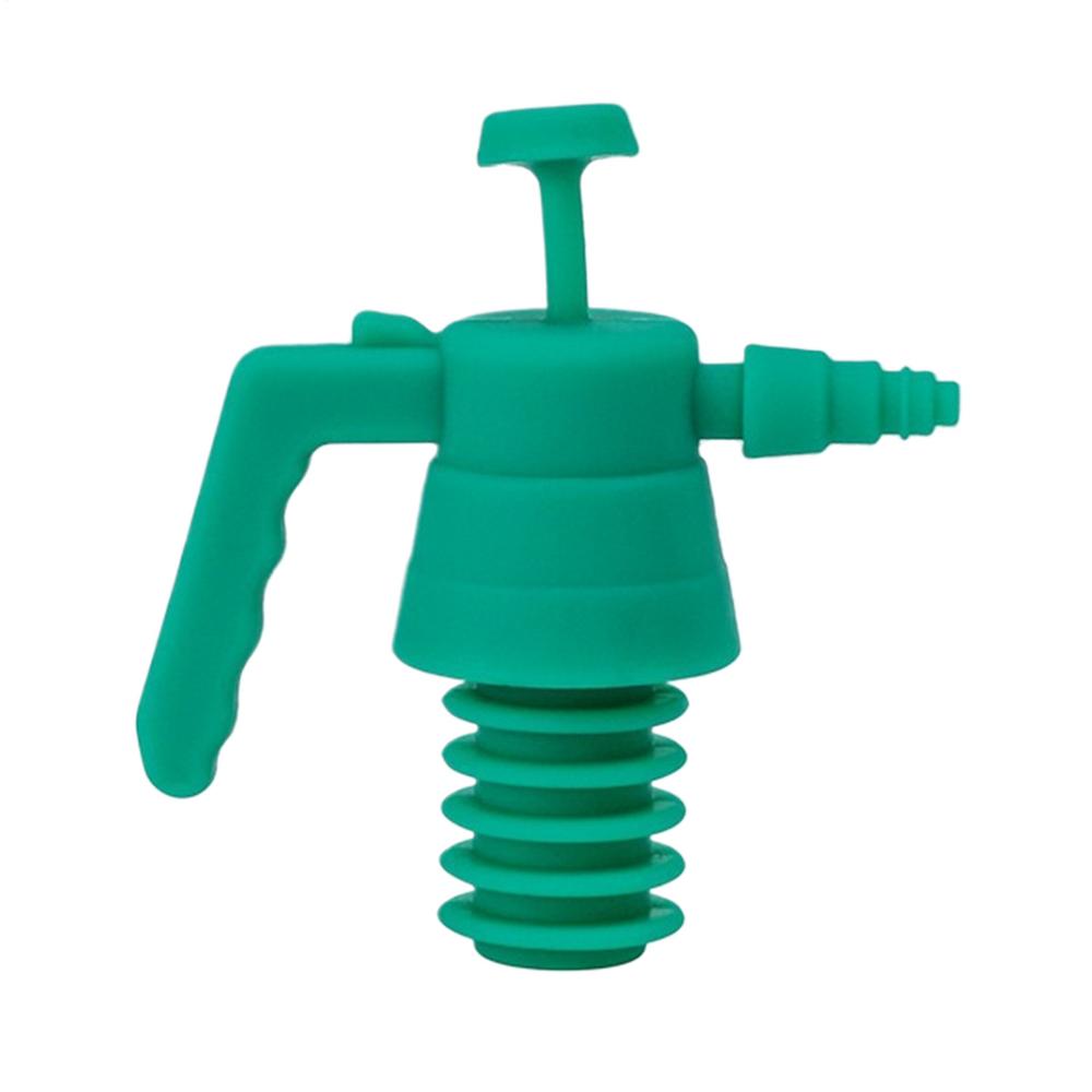 

Sprinkler shaped wine bottle stopper Silicone Champagne red wine bottle stopper Flexible Wine Preserver for Home Restaurant Shop зелений