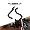 Oil cooler hose line