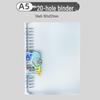 A5/B5 Detachable PP Student Notebook, Loose-leaf Multi-hole Binder