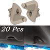 20Pc Sun Visor Clip Holder  Replacement Hook Easy To Use For Dodge Chrysler 300