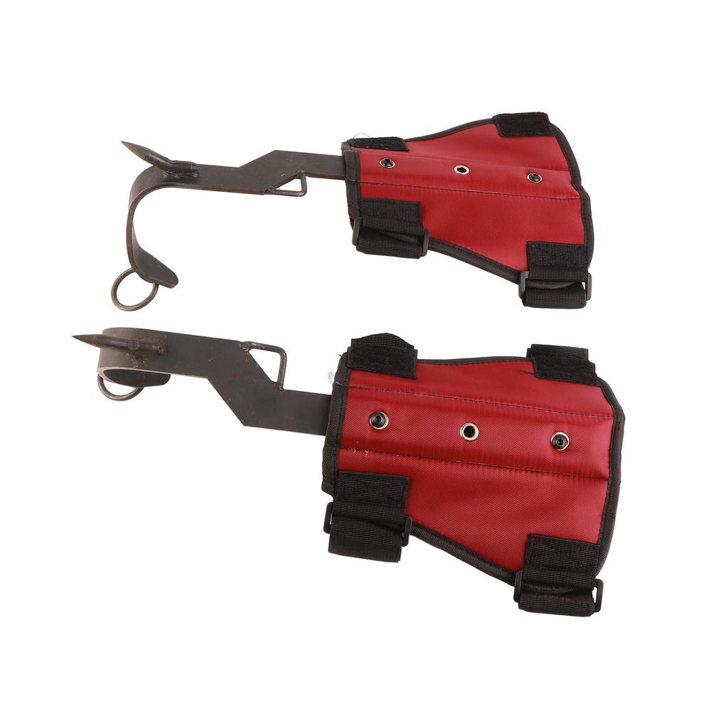 Reguliuojami laipiojimo medžiais smaigai, vertikalus laipiojimo medžiais įrankis, laipiojimo įrankių rinkinys, laipiojimo vinys