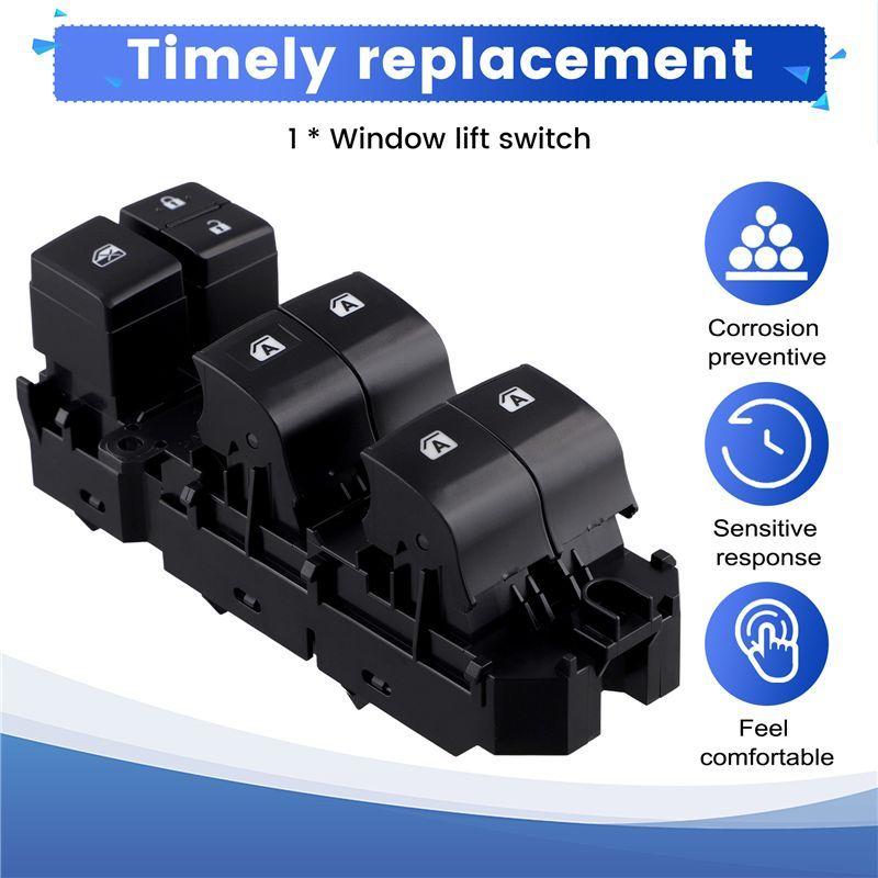 84040-08010 1PC Auto Window Switch Window Glass Lift Switch For Toyota Sienna 2015-2020 8404008010