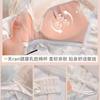 Traceless Satin Underwear Women's Small Breasts Show Big Pure Desire To Gather Steel-free Latex Small Breasts Bra Beautiful Back New Models