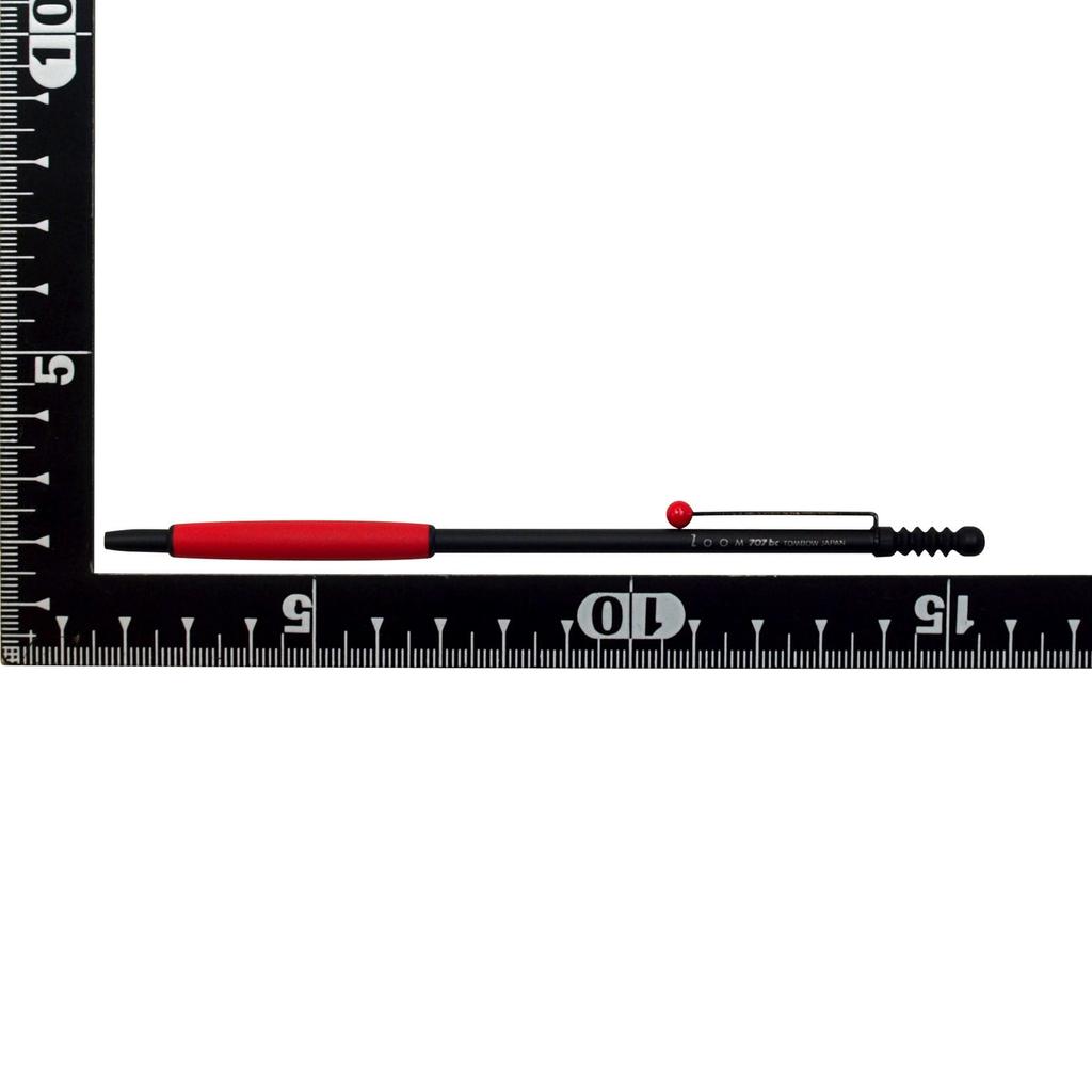 Tombow Kulepenn ZOOM 707 Oljebasert 0.7 Svart/Rød BC-ZS2