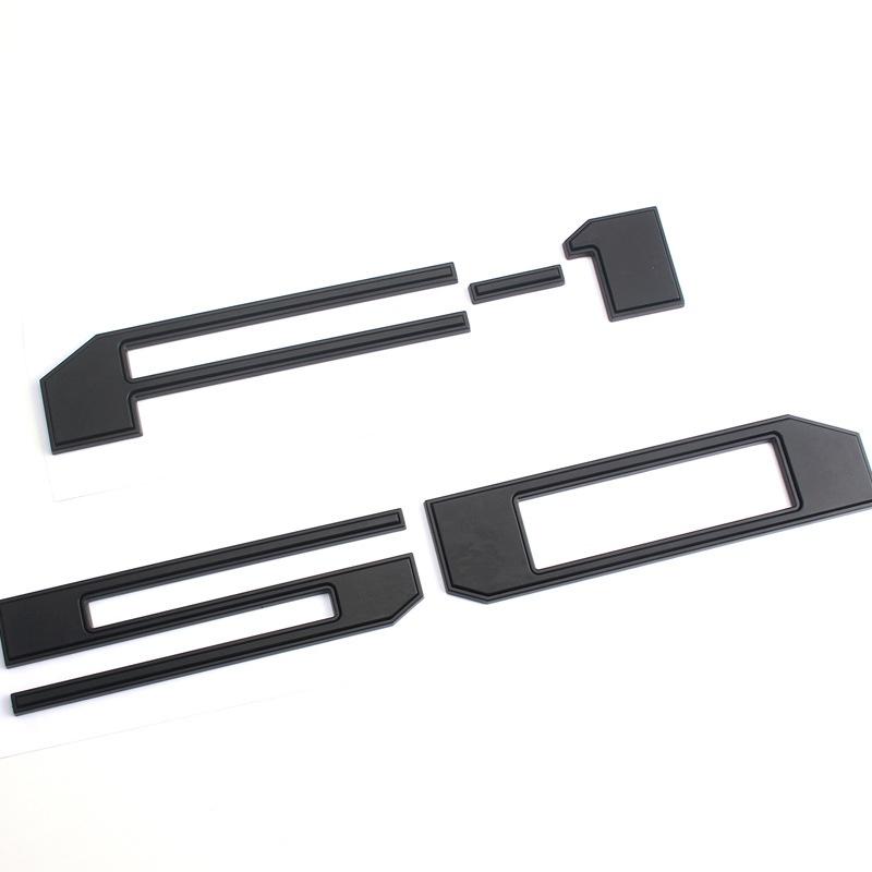 Вставки для крышки багажника автомобиля Буквы для F150 3D Рельефные и прочные самоклеящиеся наклейки Буквы, наклейка на крышку багажника чёрный