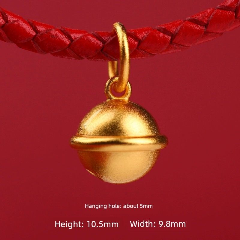 

DIY Кулон Обожженный Синий Капающая Ручная Вязка Веревка Старинное Золото 10mm small Bell