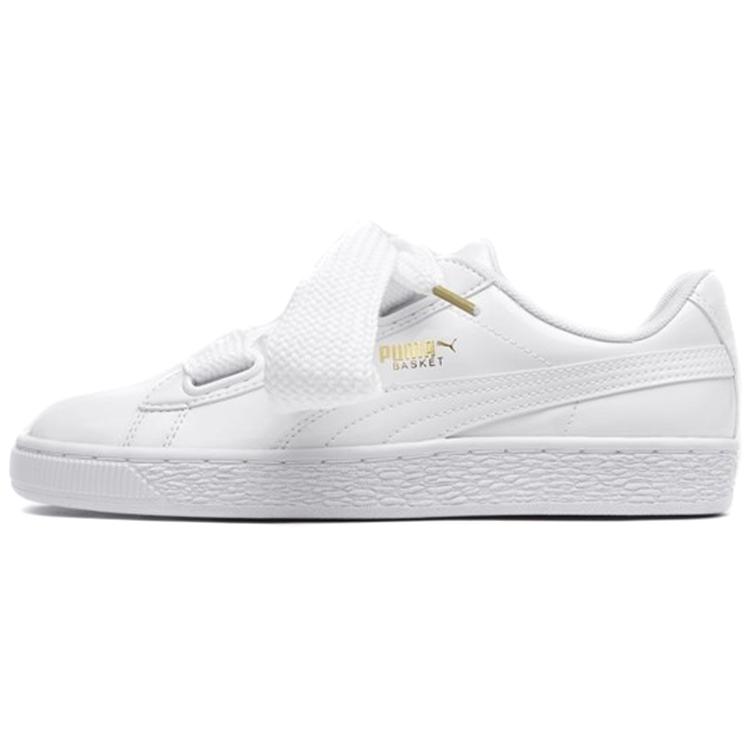 PUMA Basket Heart Patent White Womens 363073-02 38.5 белый