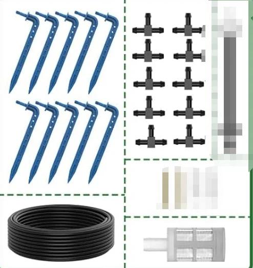 

Комплект автоматической системы капельного орошения на солнечной батарее, система орошения своими руками для сада, наружная система для внутреннего садоводства, 9 режимов синхронизации